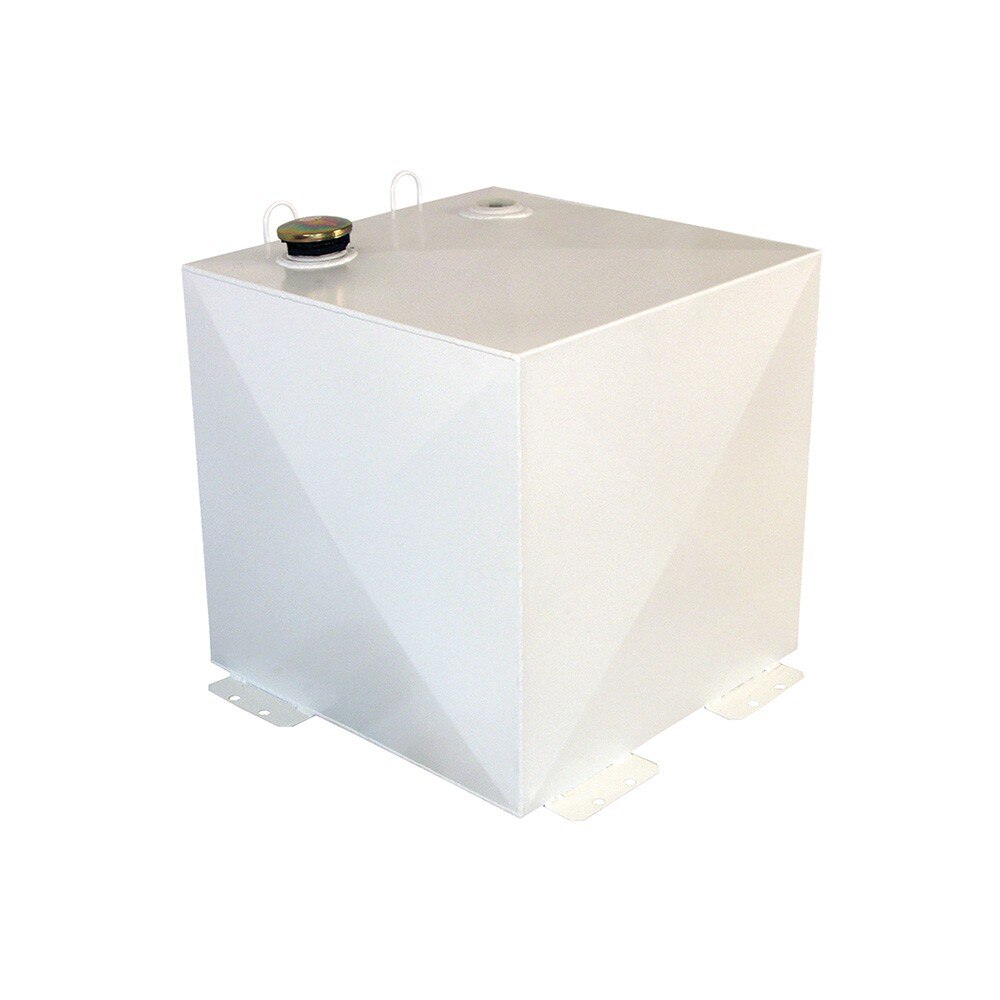 Better Built 29224165 50 Gallon Square Transfer Tank, Steel, White