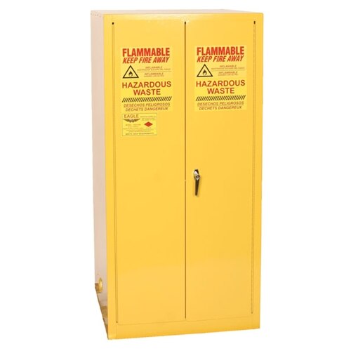 Eagle HAZ2610 Two Dr Self-Closing 1-Vertical Drum, 1 shelf