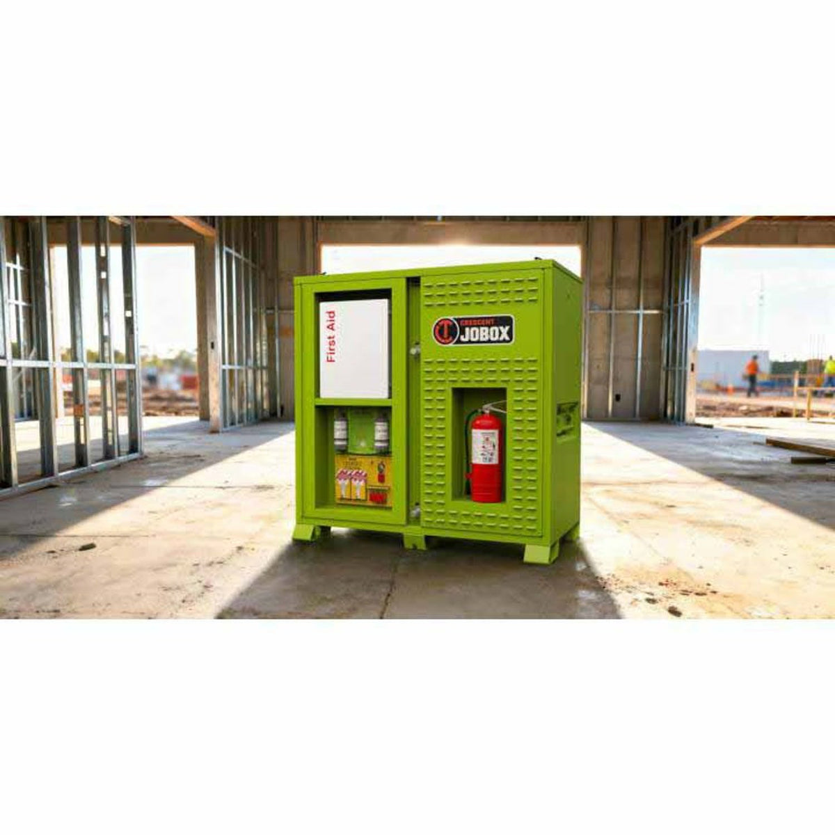 Crescent Jobox CJBPPE72V 72" Vented PPE Storage Cabinet - 5