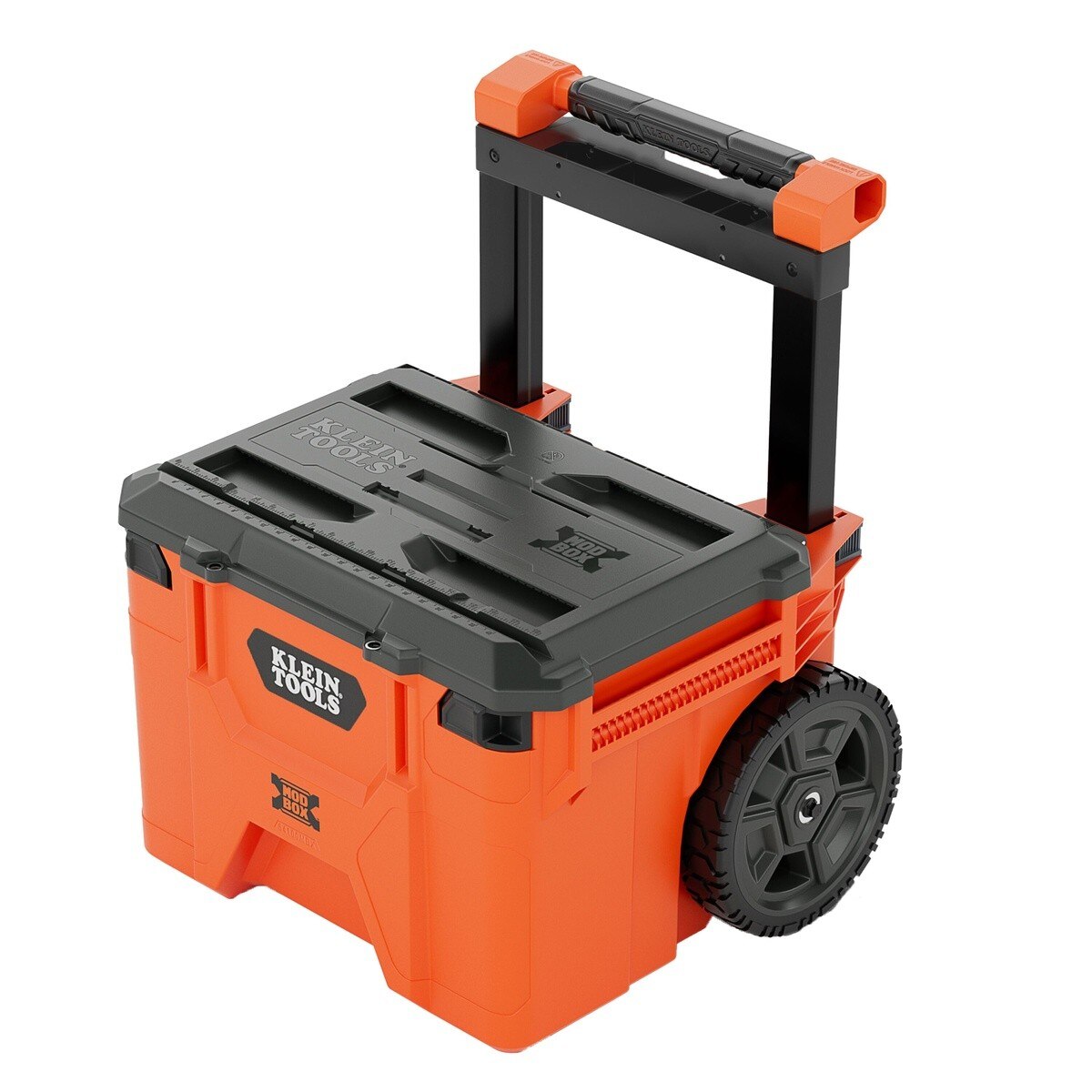 Klein 54100MBX MODbox Rolling Toolbox with 10 Inch Wheels and IP65 Protection 22 in x 20.8 in x 27 in (1 Pack)