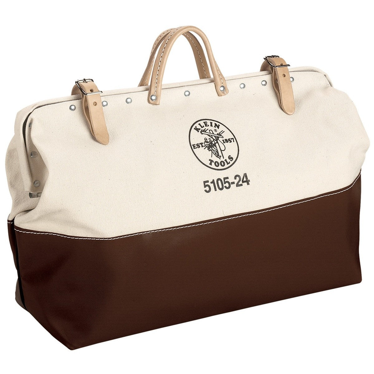 Klein 510524 High-Bottom Canvas Tool Bag, 24"
