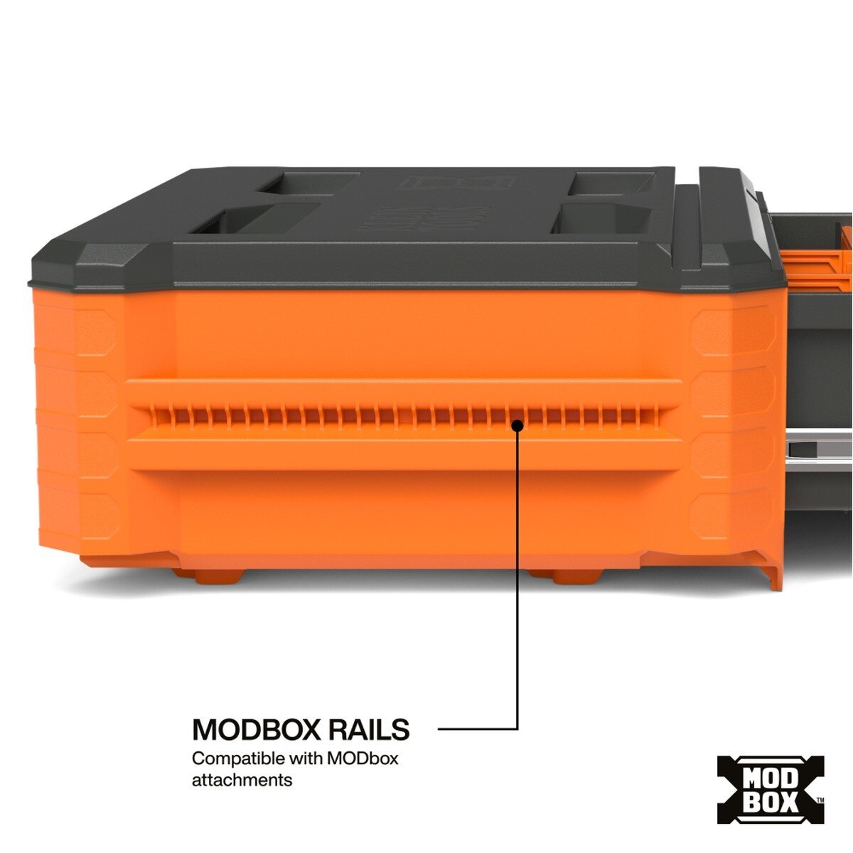 Klein Tools 54844MB MODbox Compact Single Drawer Full Width Tool Storage Drawer Box - 5