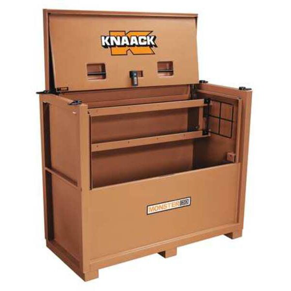 Knaack 1000 66" W x 30" L x 54.5" H, 48 cu ft Monster Box Piano Jobsite Box