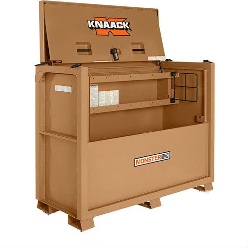 Knaack 1000 66" W x 30" L x 54.5" H, 48 cu ft Monster Box Piano Jobsite Box - 2
