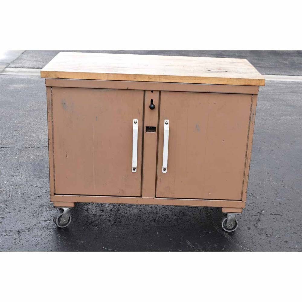 Knaack 45 STORAGEMASTER Rolling Workbench with Drawers and Caster Set (1,000 lb Load)