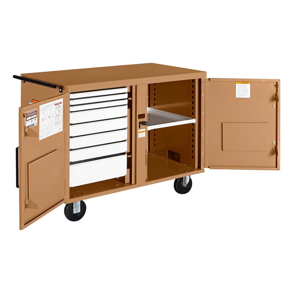 Knaack 49-KL 46.25" W x 25" D x 37.5" H Model 49 Rolling Workbench - 3