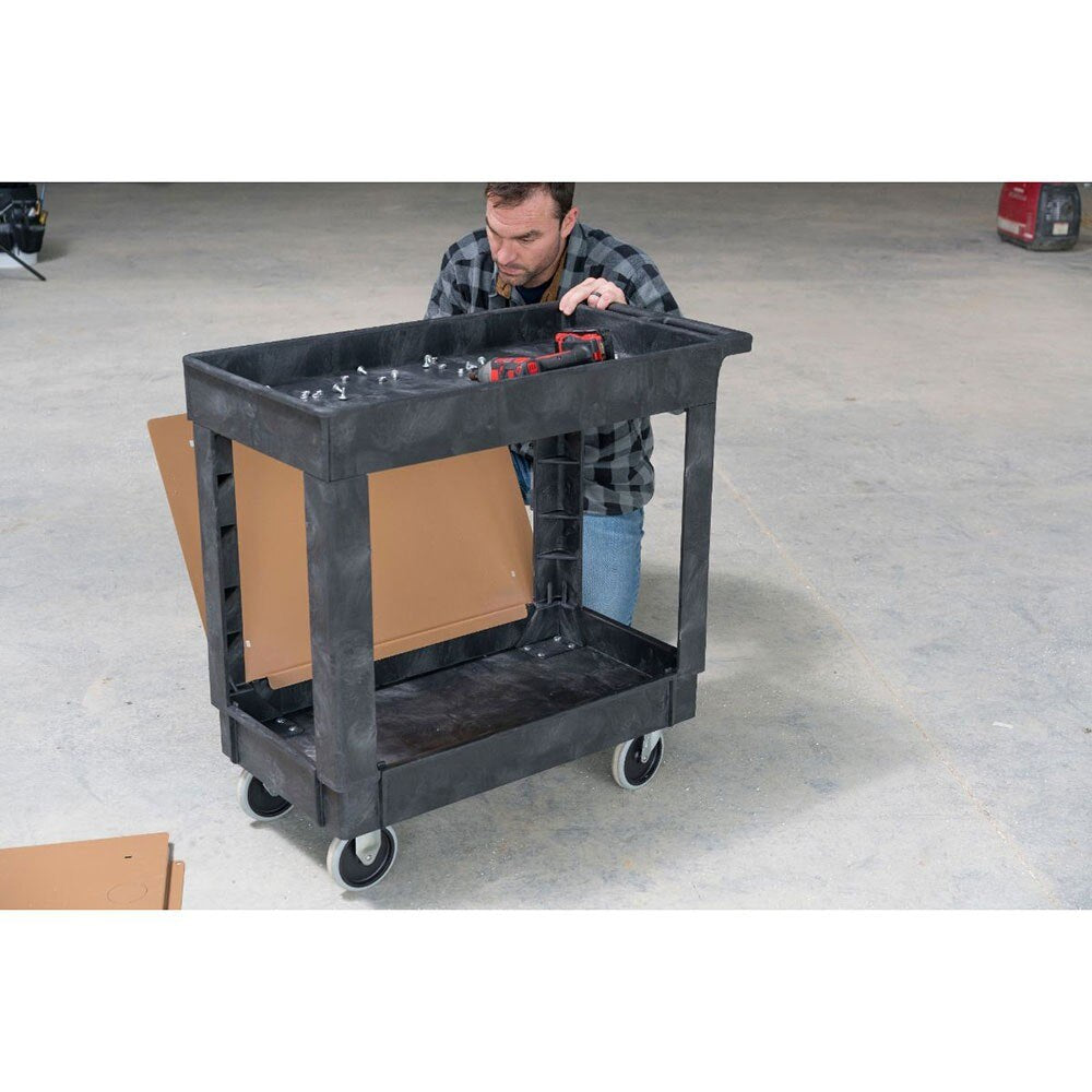 Knaack CA-02 36.25" x 23.75" x 3.5" Cart Armour Mobile Cart Security Paneling for Rubbermaid 9T66-00 and Uline H-2503XX Utility Carts - 3