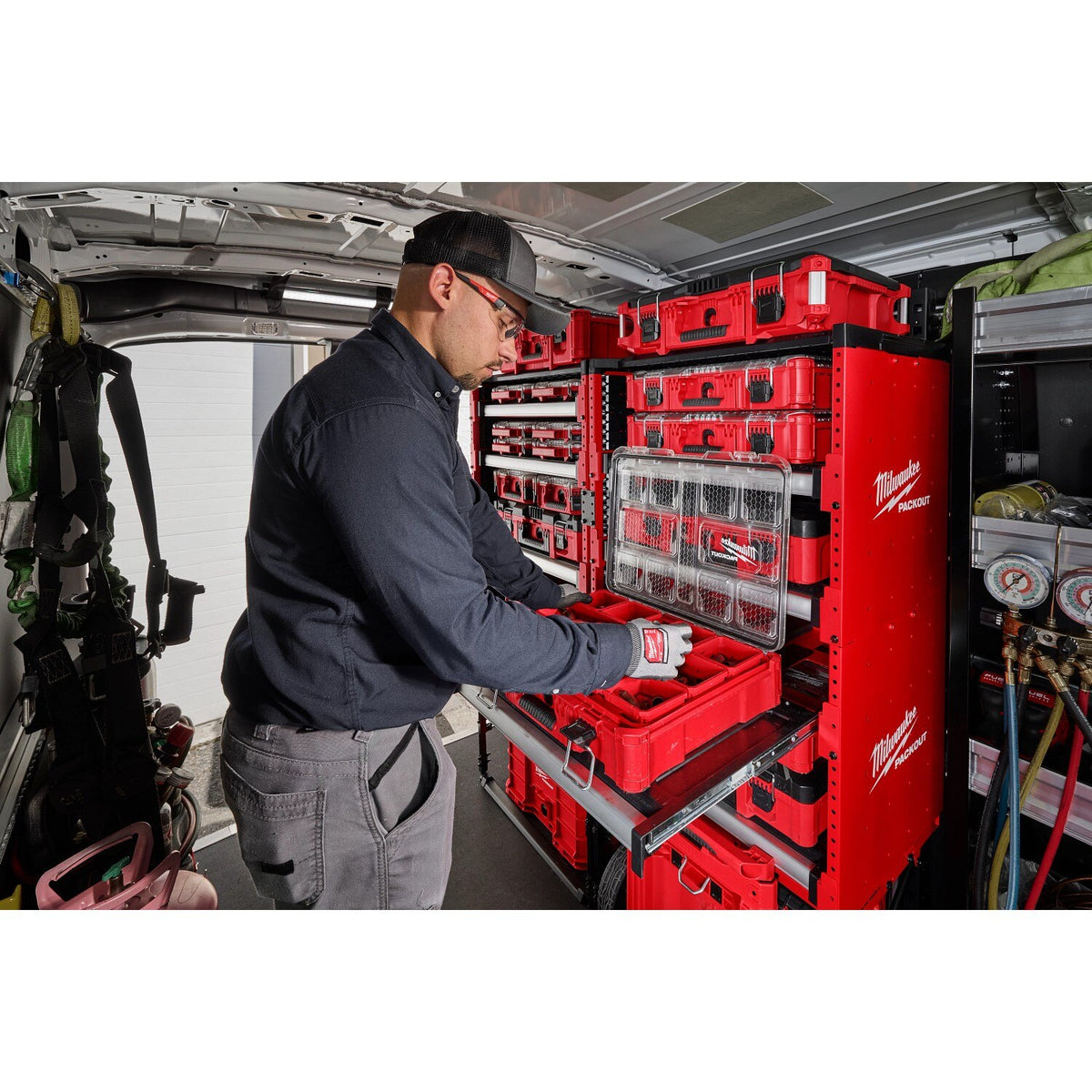 Milwaukee 48-21-8010 PACKOUT Rack Frame for Modular Storage System - 6
