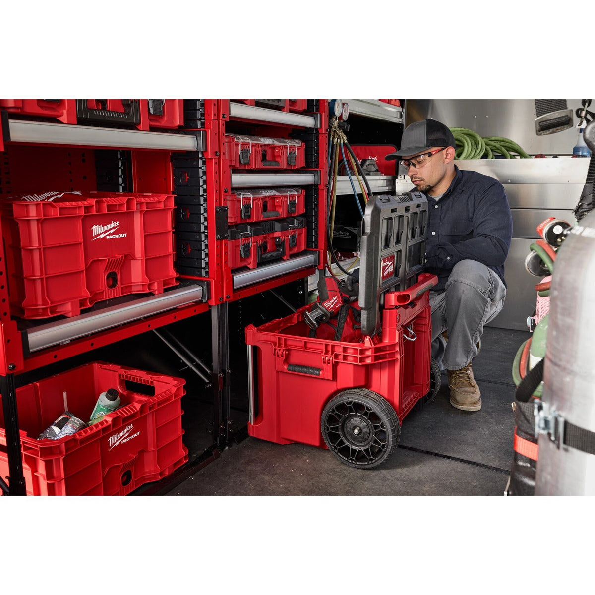 Milwaukee 48-21-8010 PACKOUT Rack Frame for Modular Storage System - 7
