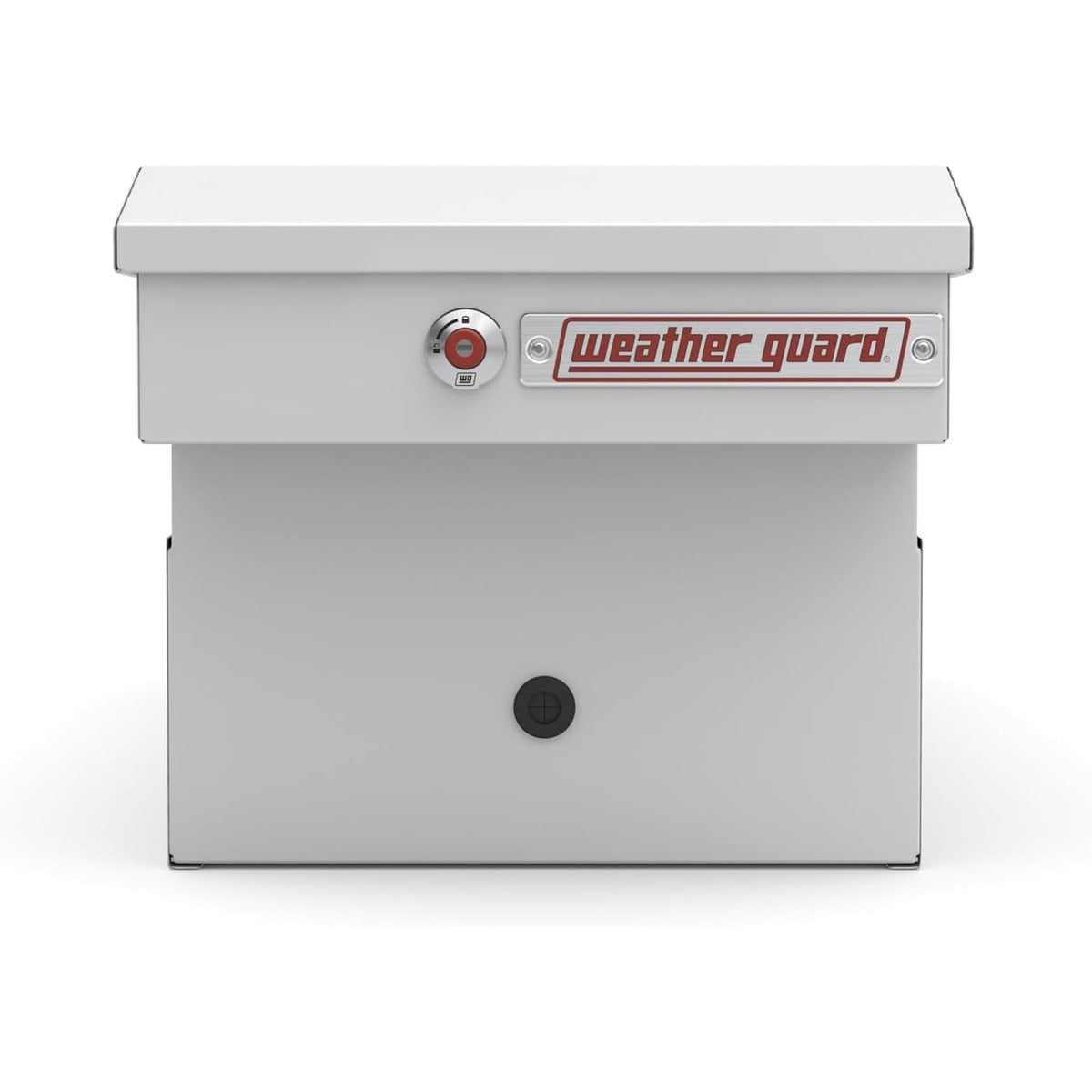 WEATHER GUARD 125-3-04 Gull Wing Steel Crossover Truck Tool Box, Full Size, 11.3 cu ft (White) - 5