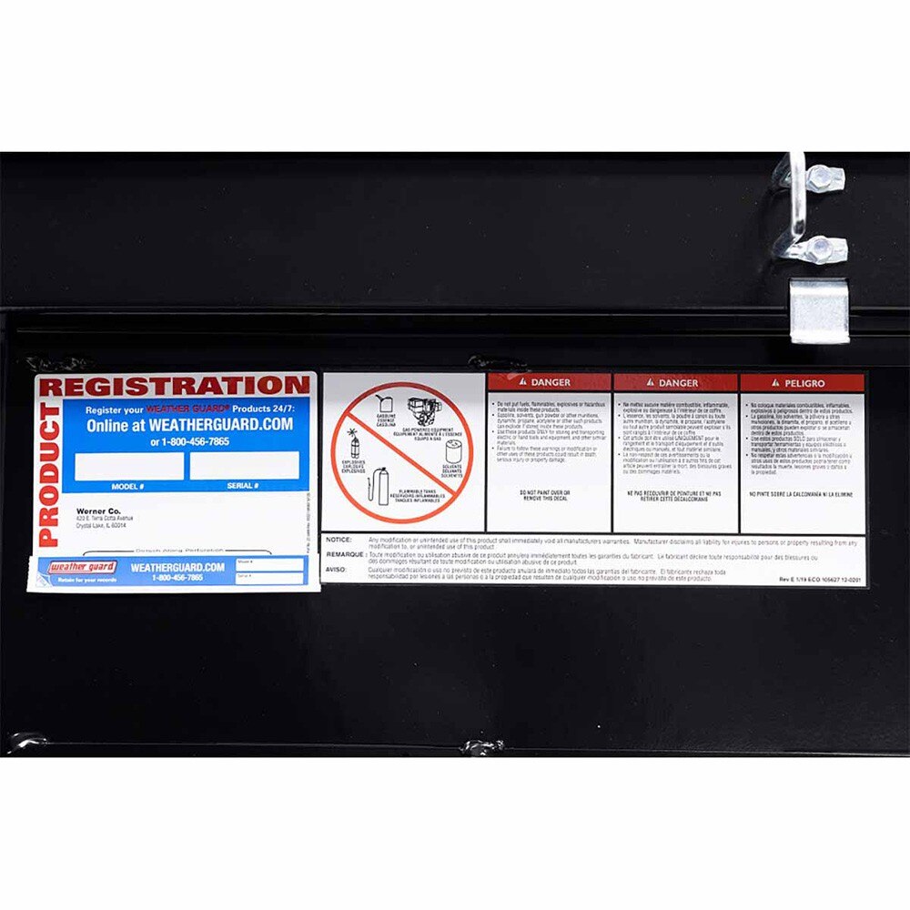 Model 131-5-03 Saddle Box, Aluminum, Gloss Black - 13