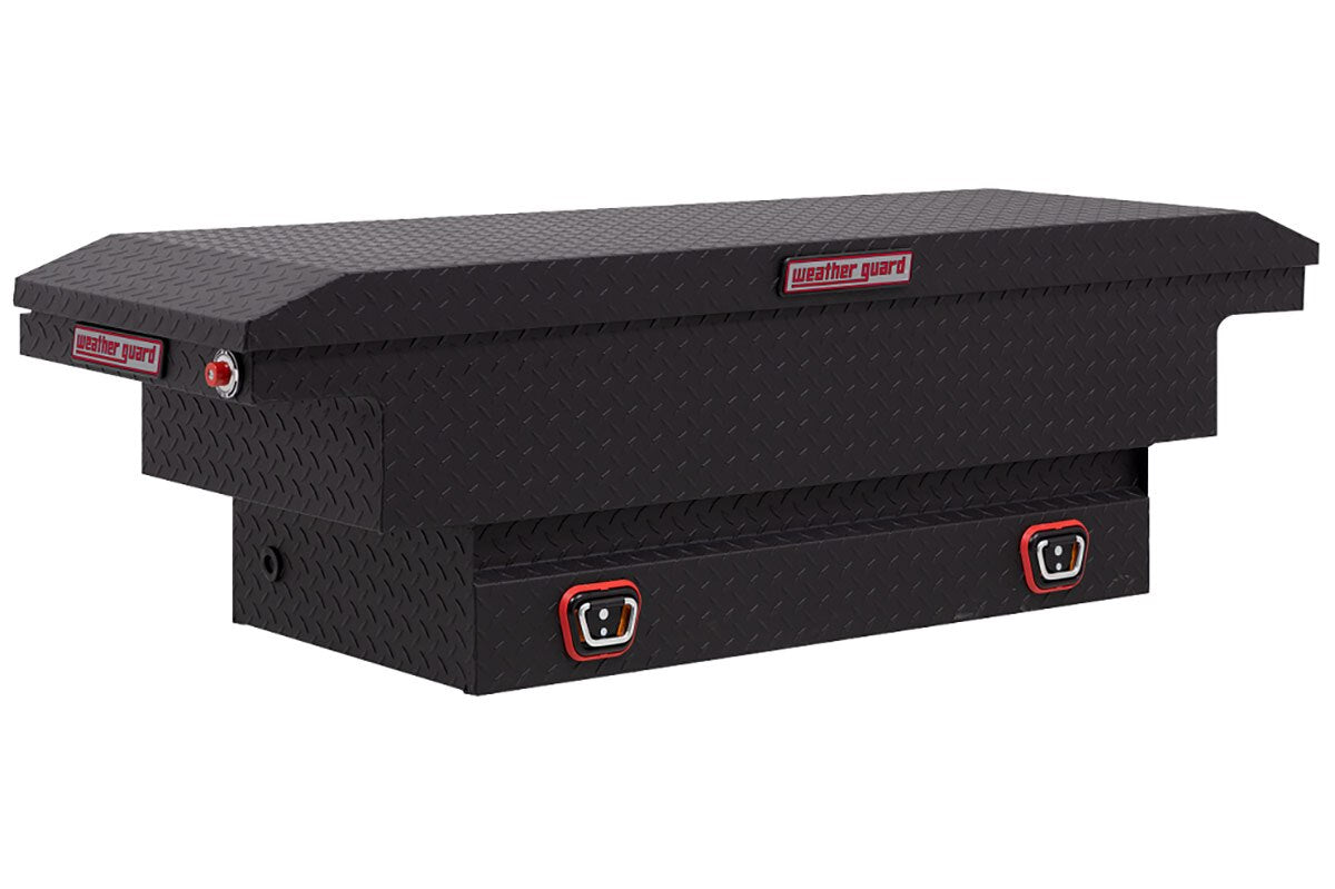 Model 131-52-03 Saddle Box, Aluminum, Textured Matte Black - 3