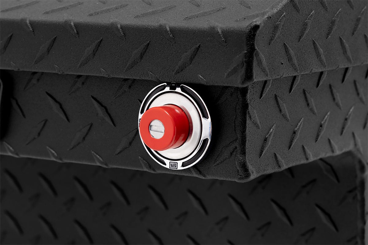 Model 131-52-03 Saddle Box, Aluminum, Textured Matte Black - 5