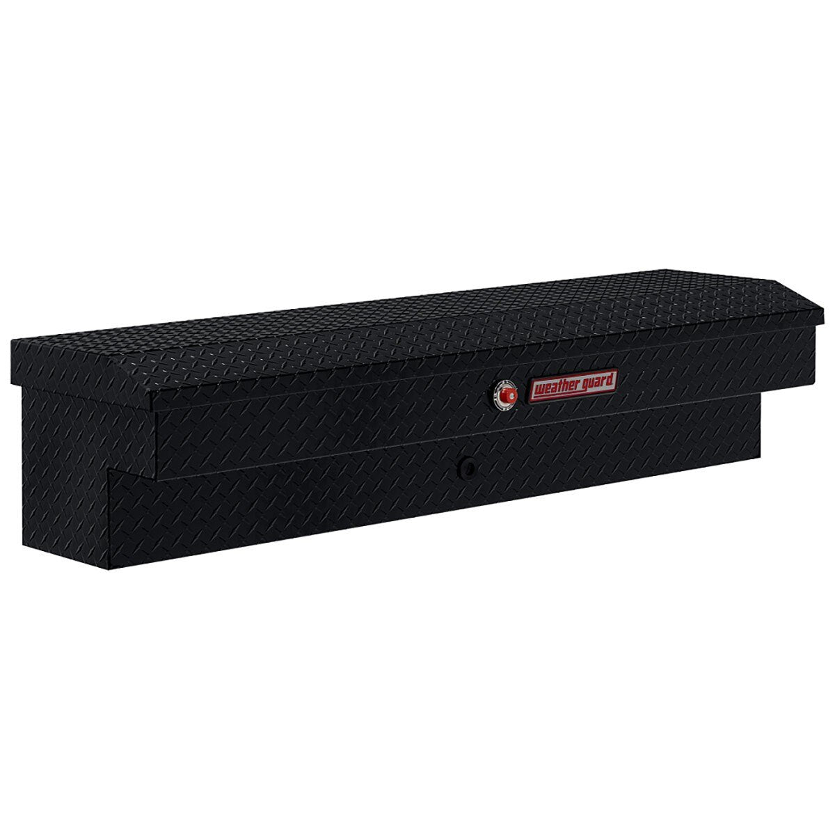 Weather Guard 174-5-03 Model 174-5-03 56" Lo-Side Box, Aluminum, Gloss Black, 4.1 Cu. Ft. - 3