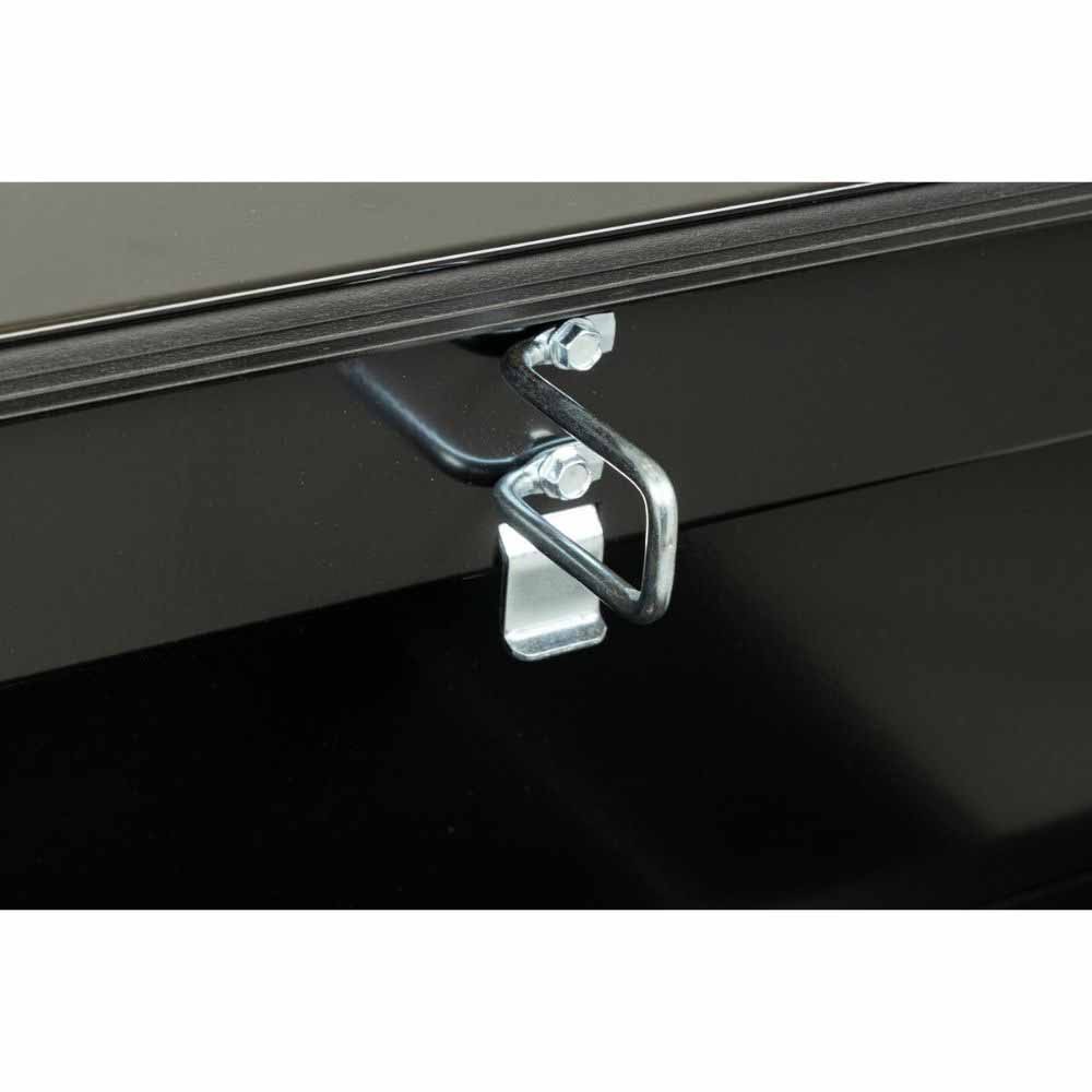 Weatherguard 126-5-04 Saddle Box, Steel, Full Standard, Gloss Black, 11.0 cu ft - 10