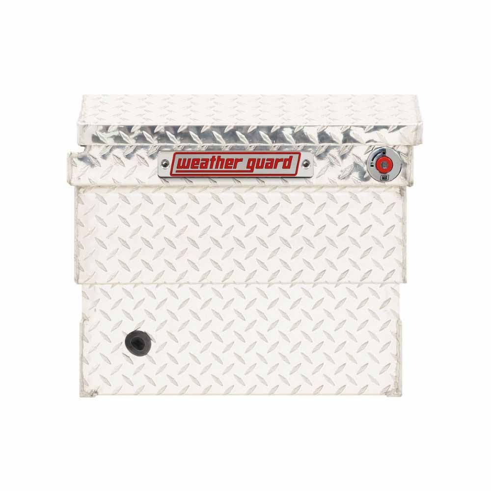 Weatherguard 137-0-04 Saddle Box, Aluminum, Compact Deep, Clear, 9.0 cu ft - 3