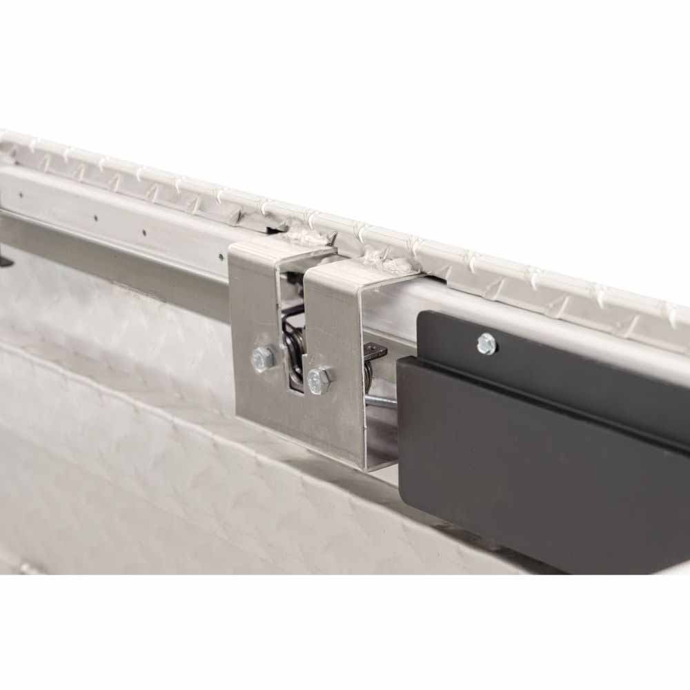 Weatherguard 154-0-04 Saddle Box, Aluminum, Compact, Clear, 7.0 cu ft - 6