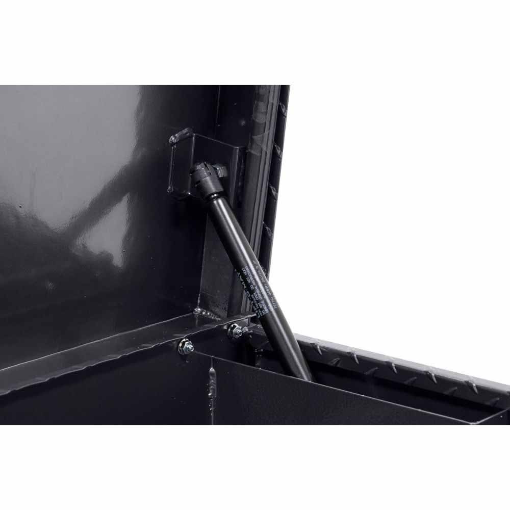Weatherguard 178-6-04 56" Low Profile Lo-Side Box, Aluminum, Gunmetal Gray, 4.0 cu ft - 6