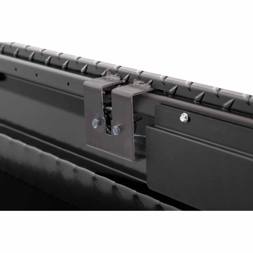 Weatherguard 184-52-04 41" Lo-Side Box, Aluminum, Textured Matte Black, 3.0 cu ft - 2