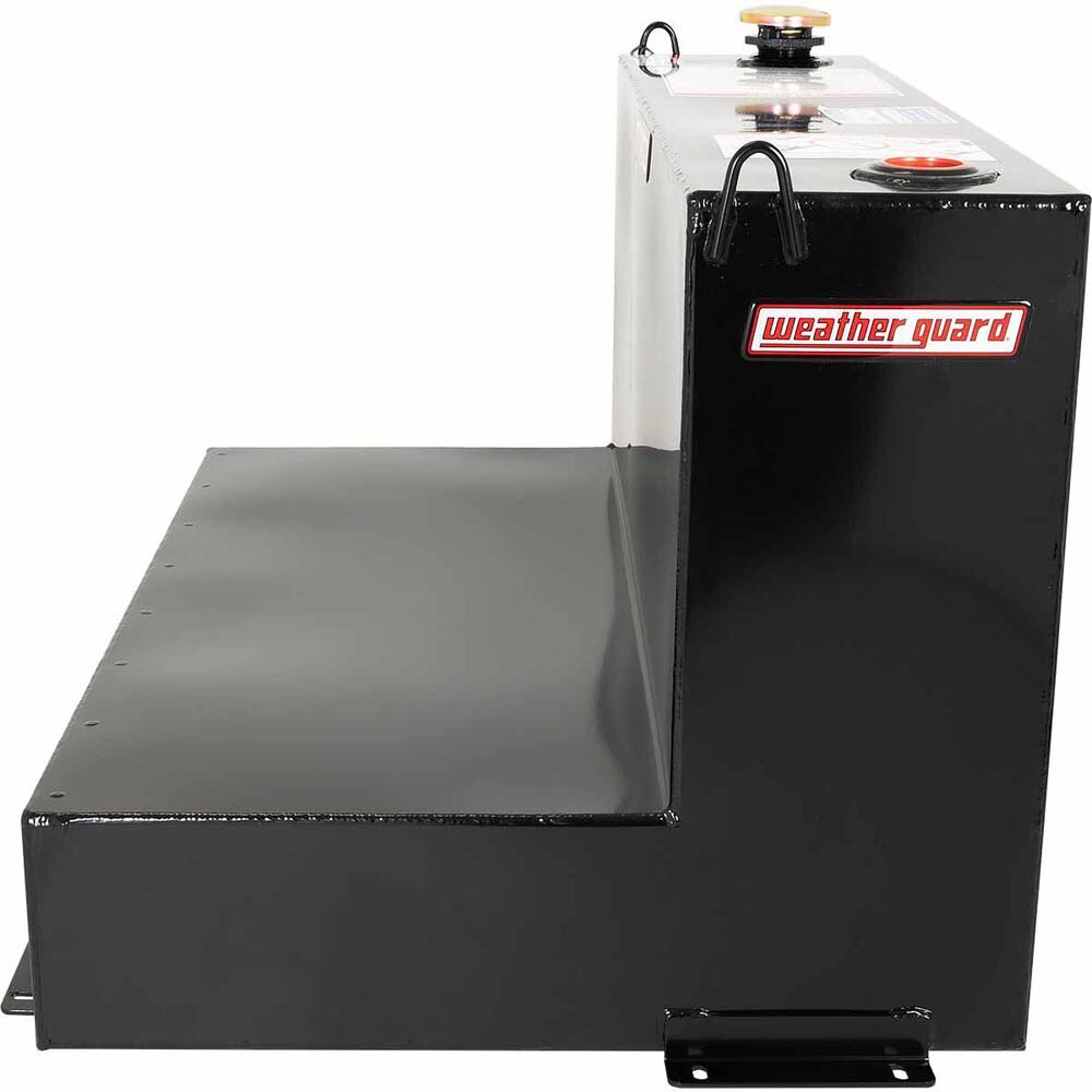 Weatherguard 352-5-02 Transfer Tank, L-Shape, 75 Gallon - Steel, Gloss Black Finish - 3