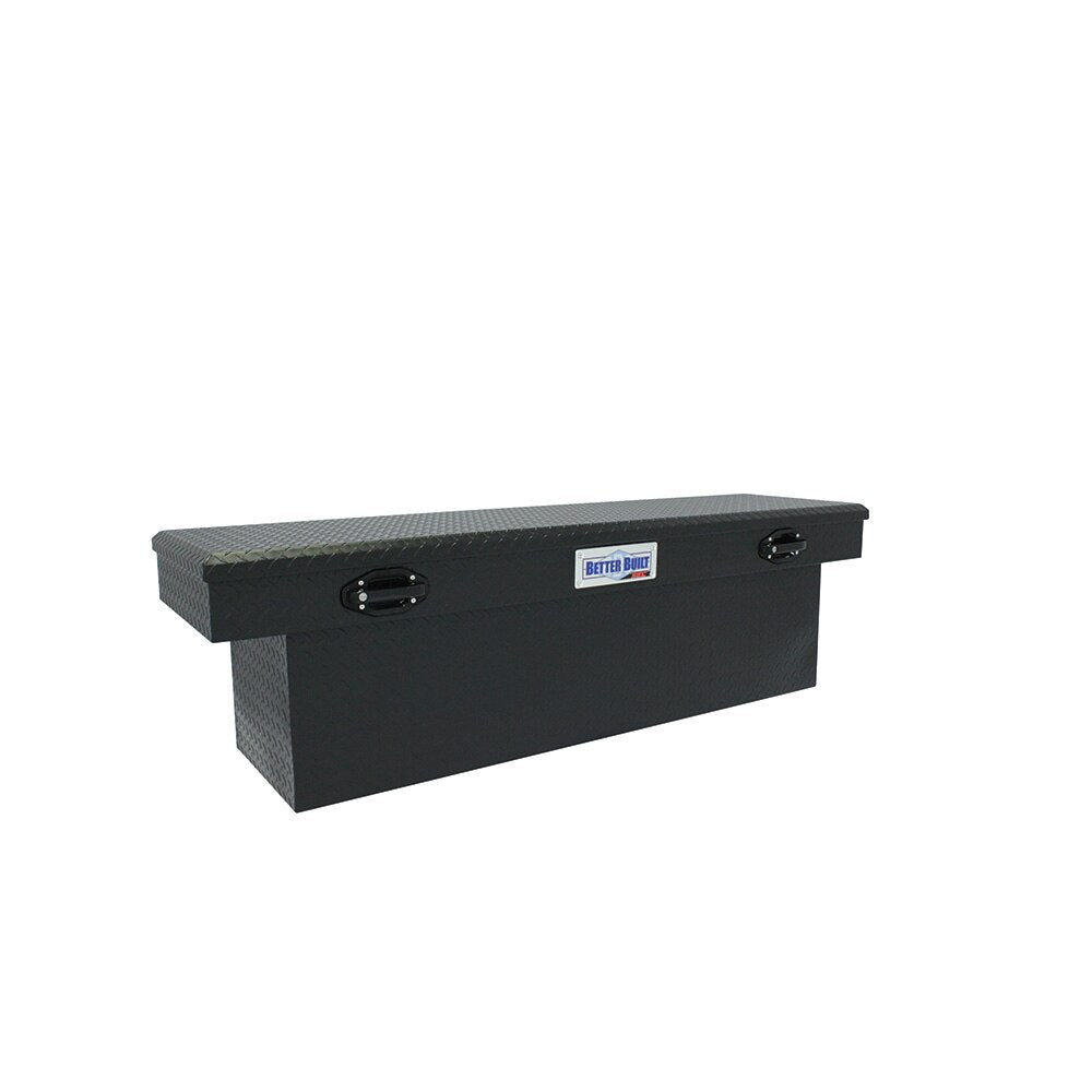 Better Built 79211097 69" Sec Saddle Truck Tool Box, Deep, Matte Black