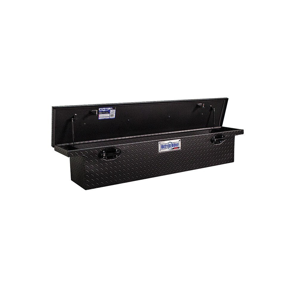 Better Built 79212422 69" Sec Saddle Truck Tool Box, Low Profile, Narrow, Matte Black - 2