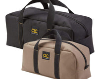Custom Leather 1107 2 Utility Work Tool Bag Plumber Electrician Combo