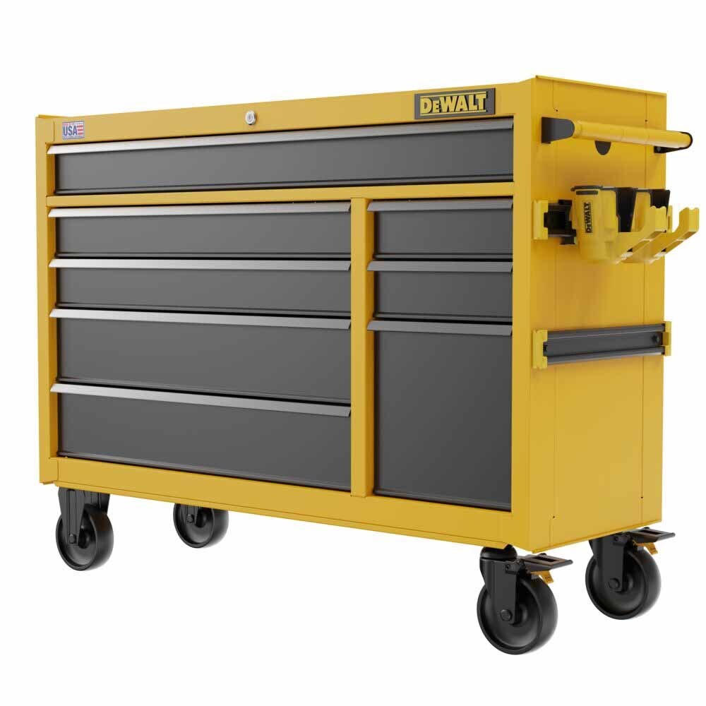 DeWalt DWST52082 52" Wide 8-Drawer 
Rolling Tool Cabinet