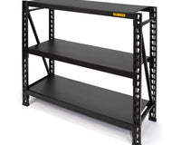 DeWalt 41658 DXST4500BLK 4-Foot Tall, Black Frame 3 Shelf Industrial Storage Rack