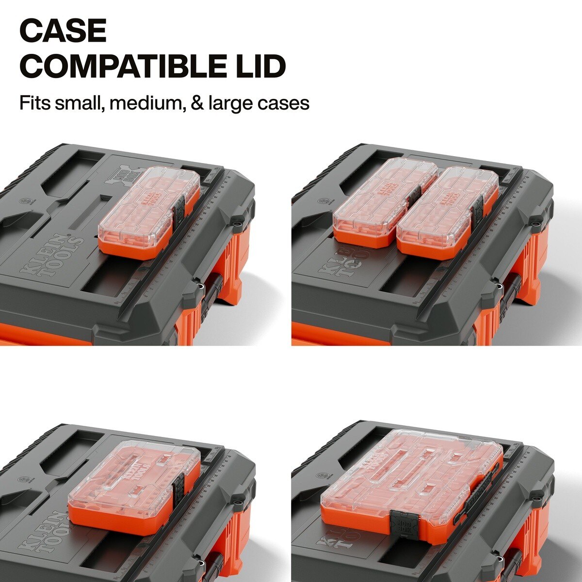 Klein 54200MBX 22 in. MODbox Medium Toolbox with Removable Tool Caddy IP65 Rated (1 Each) - 8