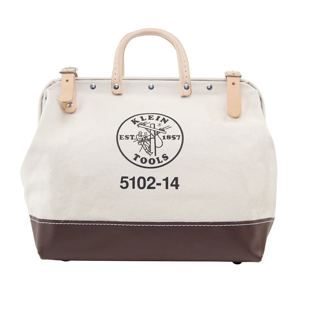 Klein Tools 5102-14 Canvas Tool Bag, 14" - 5