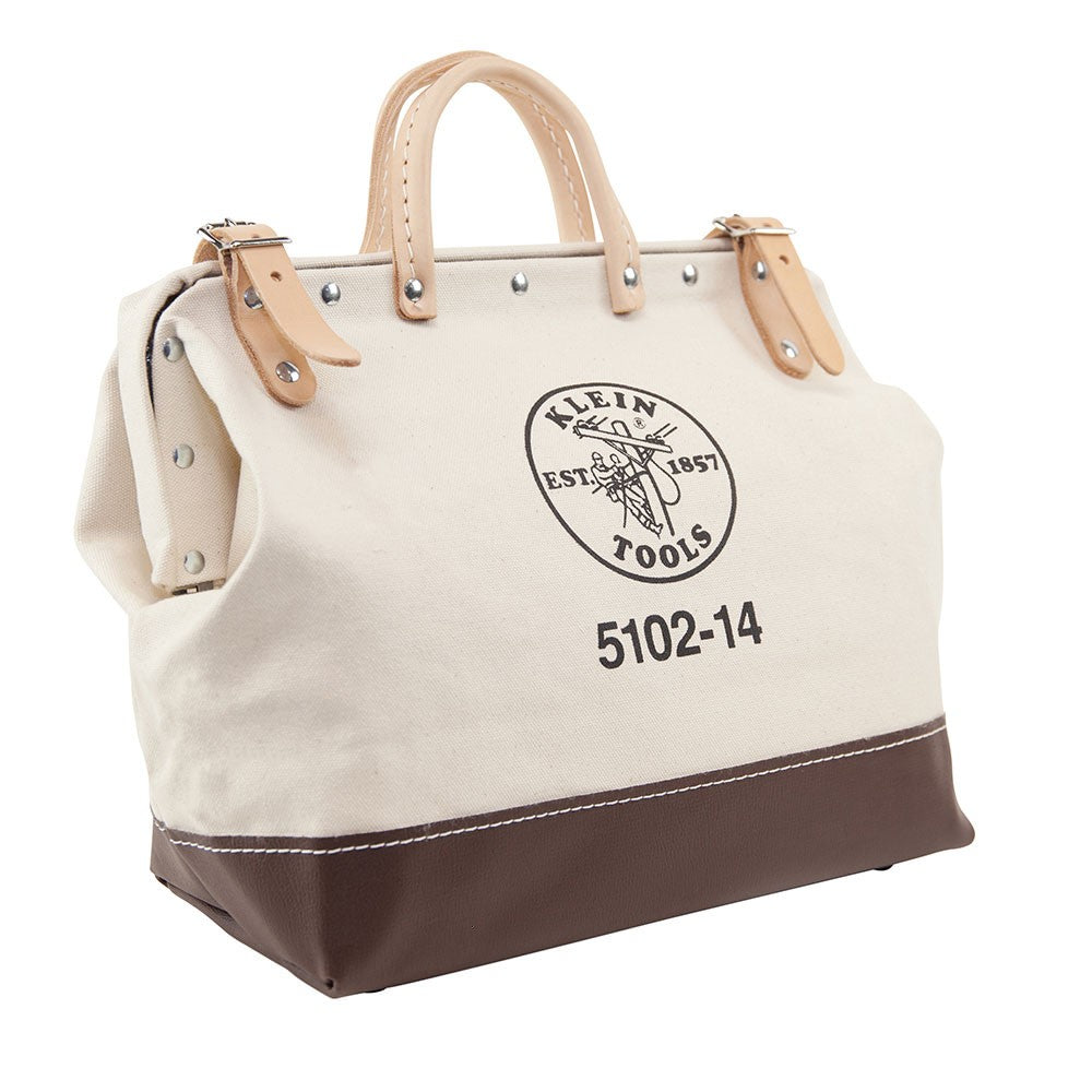 Klein Tools 5102-14 Canvas Tool Bag, 14" - 6