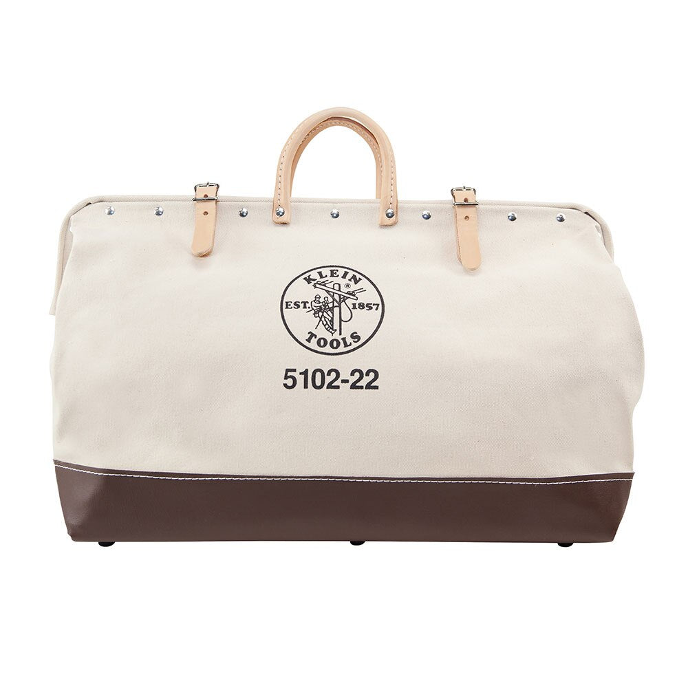 Klein Tools 5102-22 Canvas Tool Bag, 22" - 5