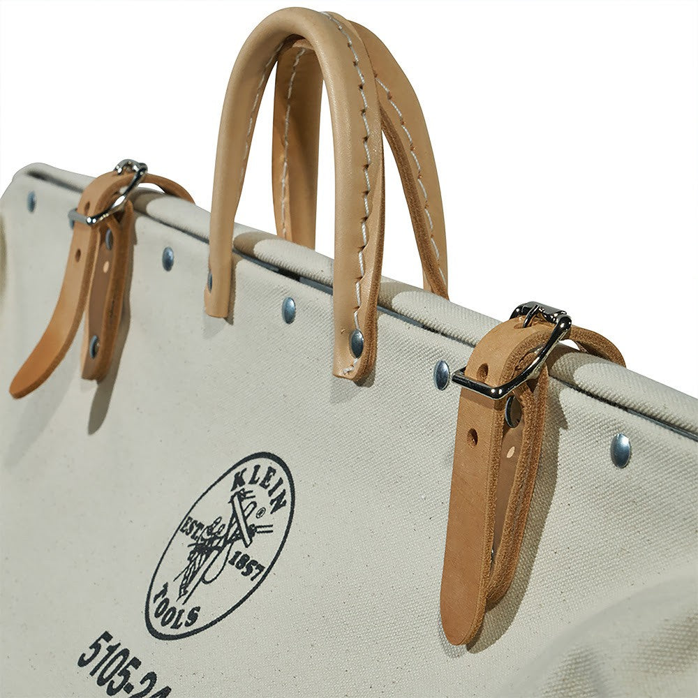 Klein 510524 High-Bottom Canvas Tool Bag, 24" - 5