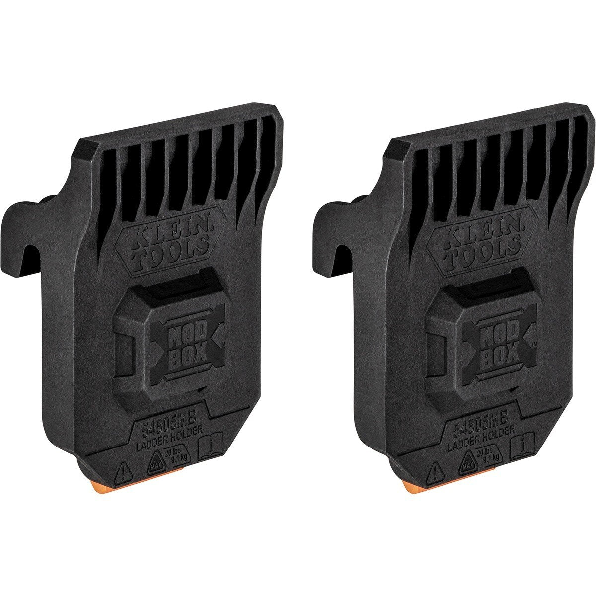 Klein Tools 54805MB MODbox Utility Cart Ladder Holder for Side Rail Storage (2 Piece)