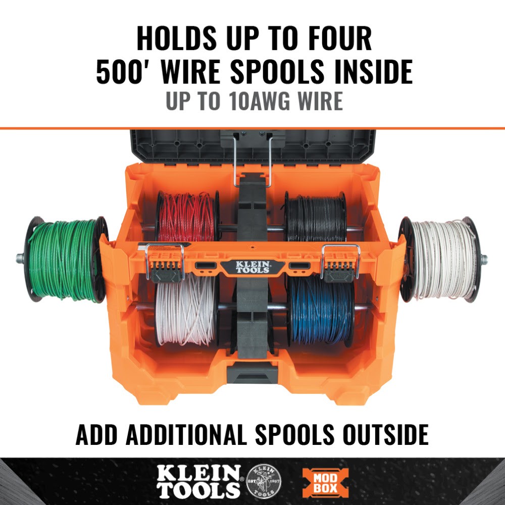Klein 54825MB MODbox Wire Spool Dispenser - 2