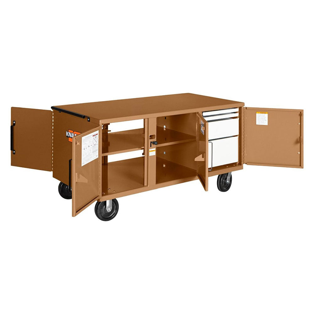 Knaack 62 62" x 32" x 26" WAR WAGON Rolling Workbench with 3400 lb Load Capacity - 2