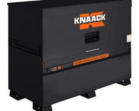 Knaack 89-KL-50NR 60" W x 49" H, 47.8 cu ft Model 89 Piano Box Steel Jobsite Storage Box, Jet Black
