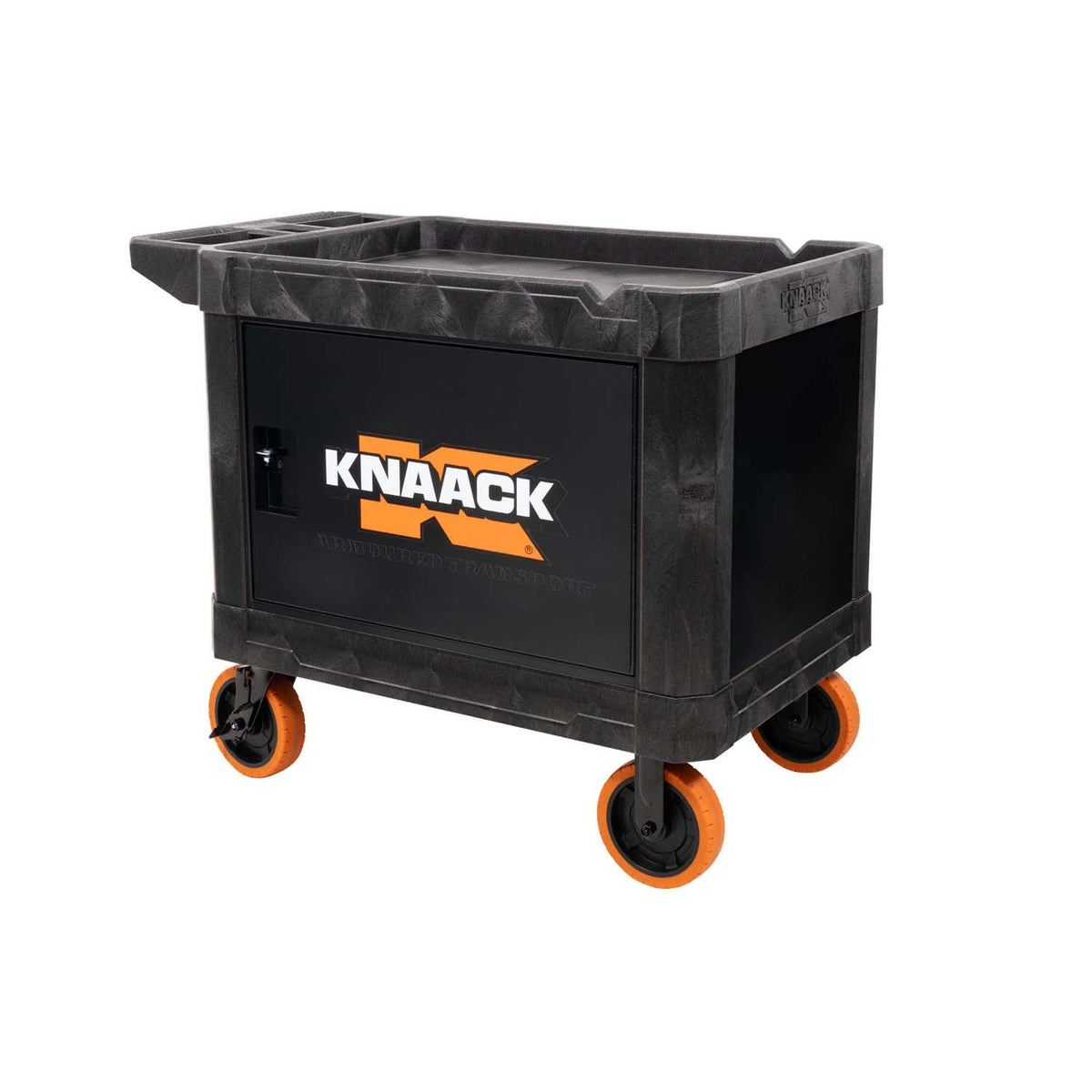 Knaack KAT-01  45.5" x 27" x 37" Armoured Transport Steel Plate Armored Utility Cart 750 lb Load Capacity - 2