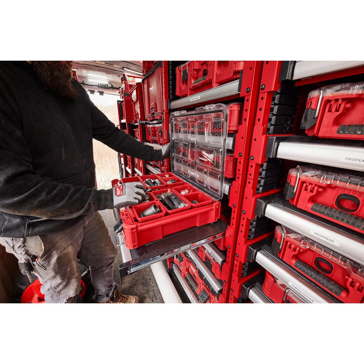 Milwaukee 48-21-8040 PACKOUT Rack Drawer for Modular Storage System - 8