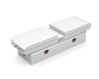 WEATHER GUARD 125-3-04 Gull Wing Steel Crossover Truck Tool Box, Full Size, 11.3 cu ft (White)
