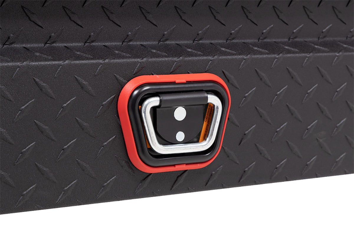 Model 131-52-03 Saddle Box, Aluminum, Textured Matte Black - 10