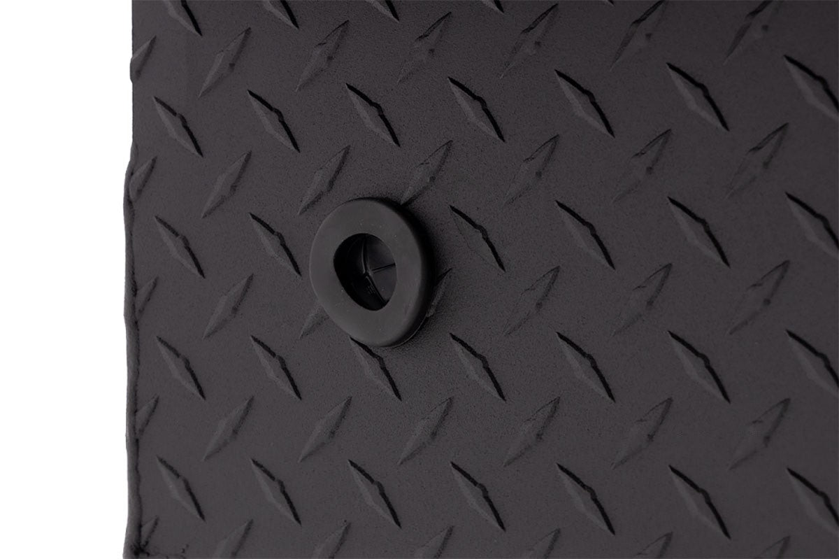 Model 131-52-03 Saddle Box, Aluminum, Textured Matte Black - 11