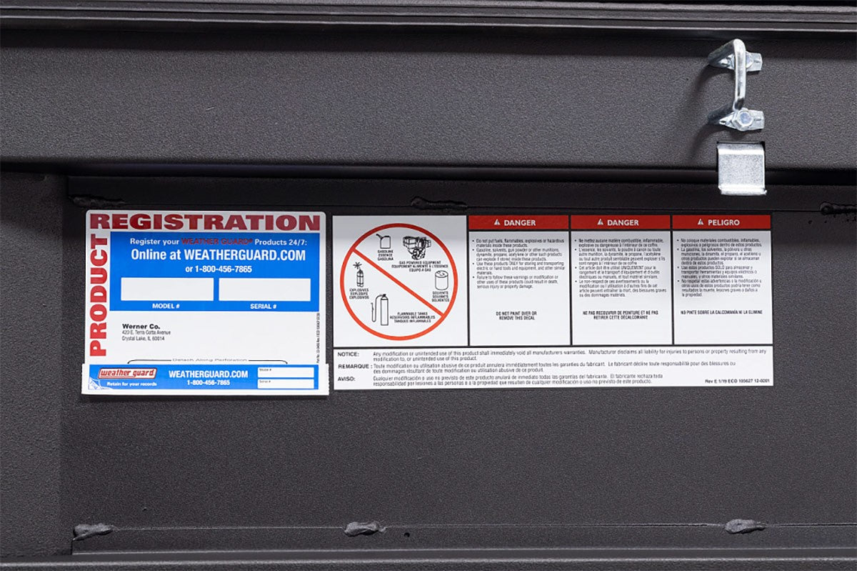 Model 131-52-03 Saddle Box, Aluminum, Textured Matte Black - 13