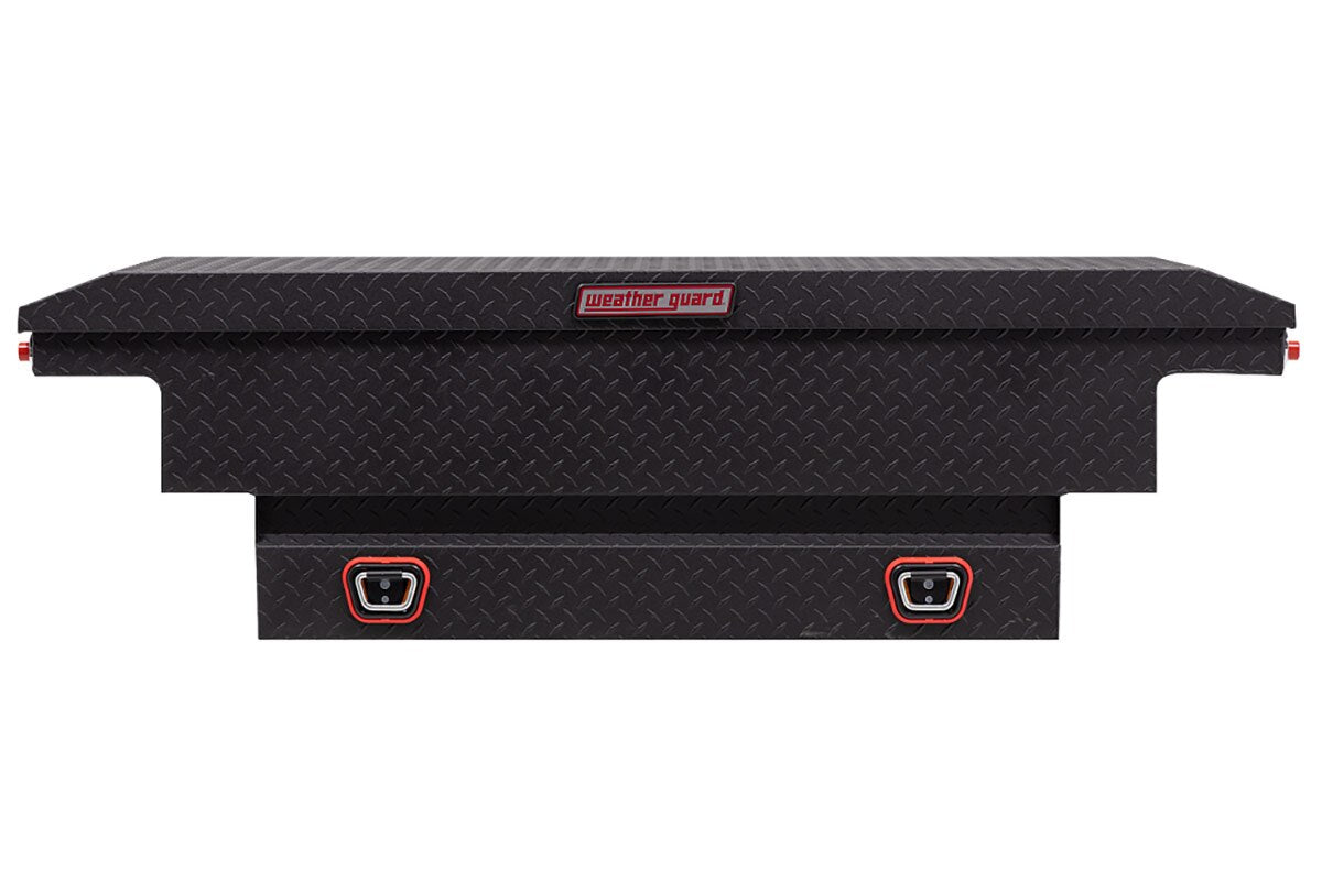 Model 131-52-03 Saddle Box, Aluminum, Textured Matte Black - 2