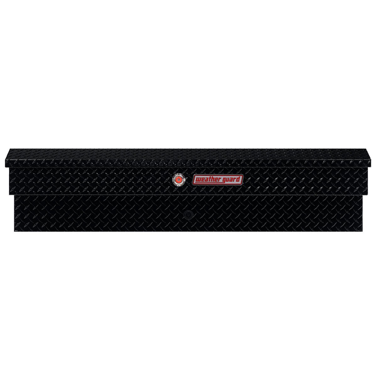 Weather Guard 174-5-03 Model 174-5-03 56" Lo-Side Box, Aluminum, Gloss Black, 4.1 Cu. Ft. - 2