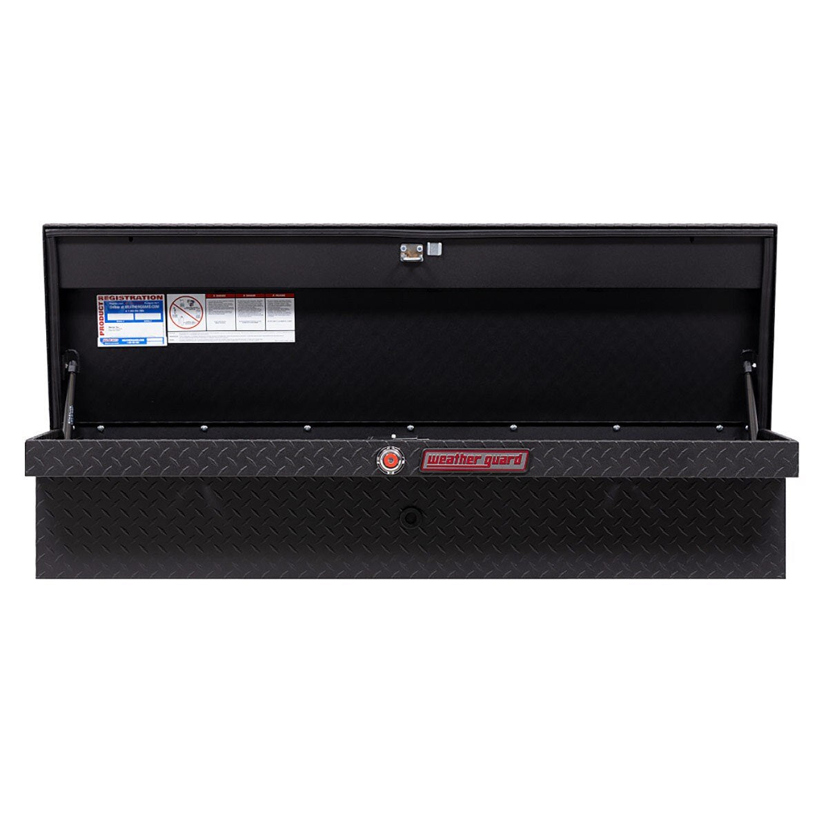 Model 178-52-03 56" Low Profile Lo-Side Box, Aluminum, Textured Matte Black