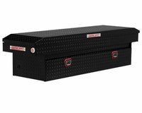 Weatherguard 127-5-04 Saddle Box, Aluminum, Full Standard, Gloss Black, 11.0 cu ft