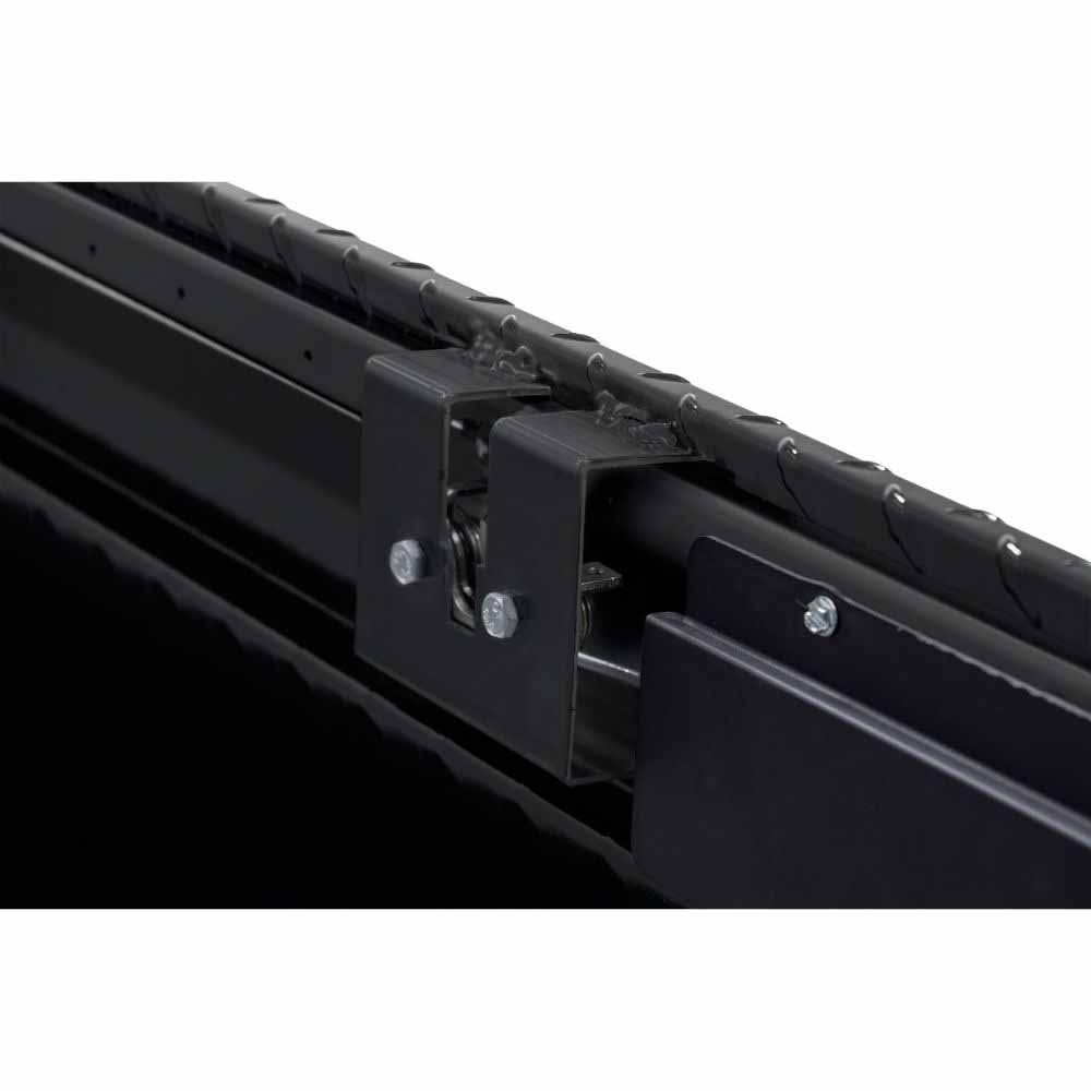 Weatherguard 131-5-04 Saddle Box, Aluminum, Compact Low Profile, Gloss Black,  8.0  cu ft - 4