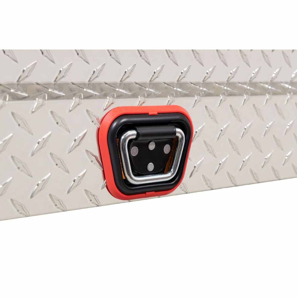 Weatherguard 154-0-04 Saddle Box, Aluminum, Compact, Clear, 7.0 cu ft - 12
